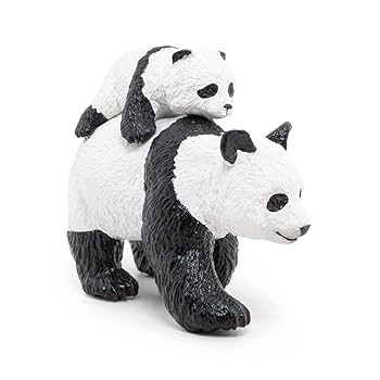 Amazon.co.jp: Papo(パポ) パンダ親子 PVC PA50071 : Hobbies